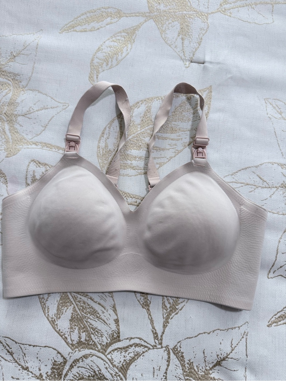 Soft Molding Wireless Nursing Bra in Light Nude